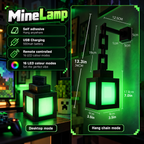 Minelamp Pixel Block Wall Lantern